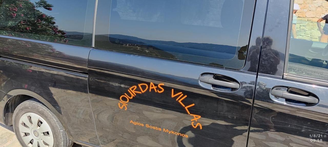 Siourdas Mykonos Villas Agios Sostis  Eksteriør billede