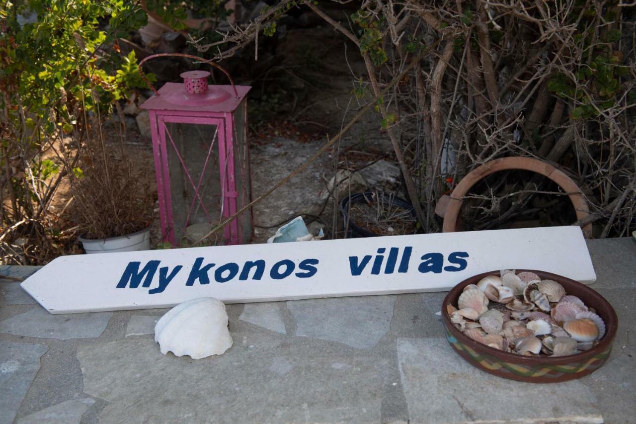 Siourdas Mykonos Villas Agios Sostis  Eksteriør billede