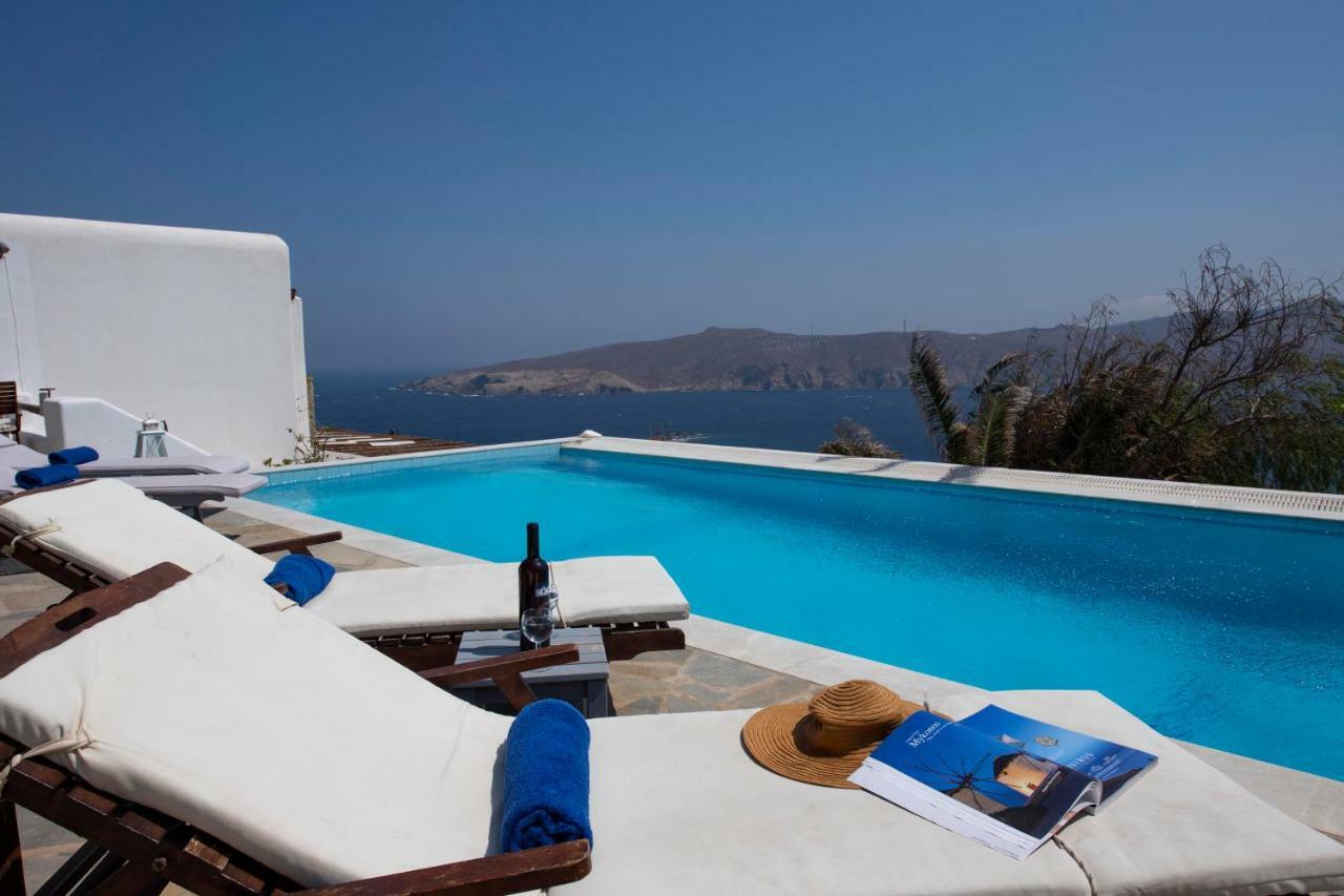Siourdas Mykonos Villas Agios Sostis  Eksteriør billede