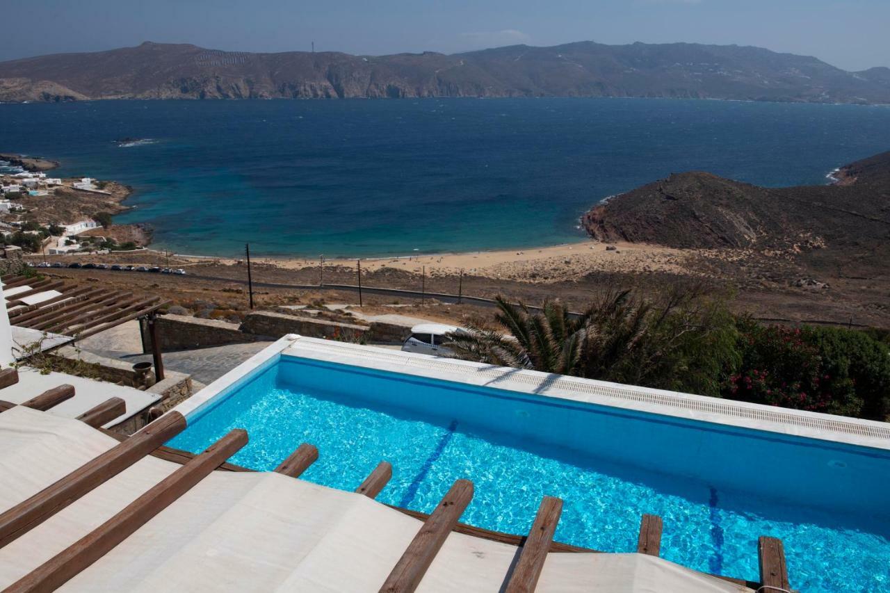 Siourdas Mykonos Villas Agios Sostis  Eksteriør billede