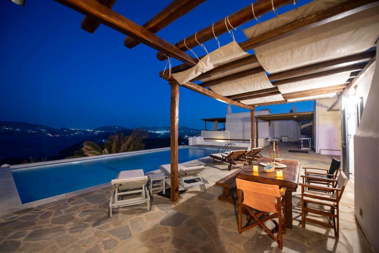 Siourdas Mykonos Villas Agios Sostis  Eksteriør billede