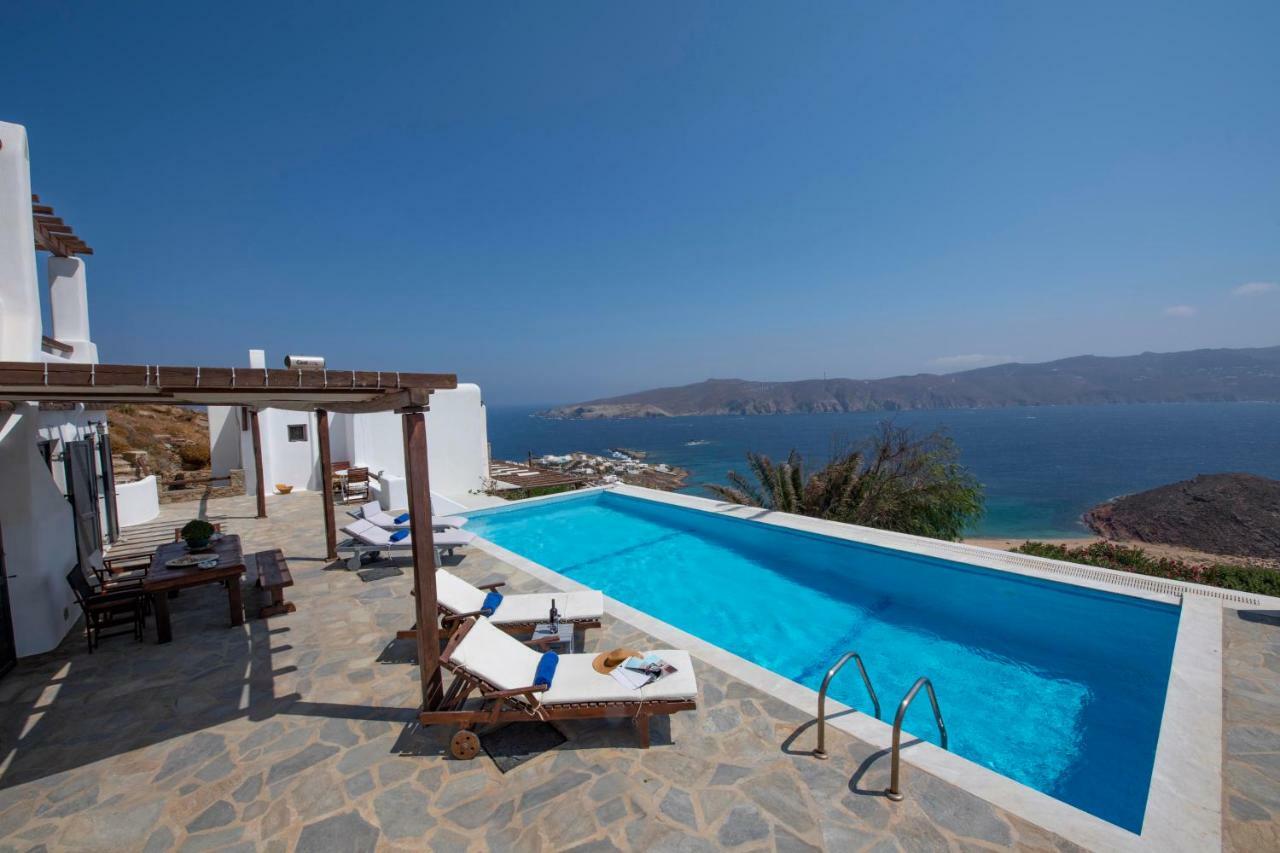 Siourdas Mykonos Villas Agios Sostis  Eksteriør billede